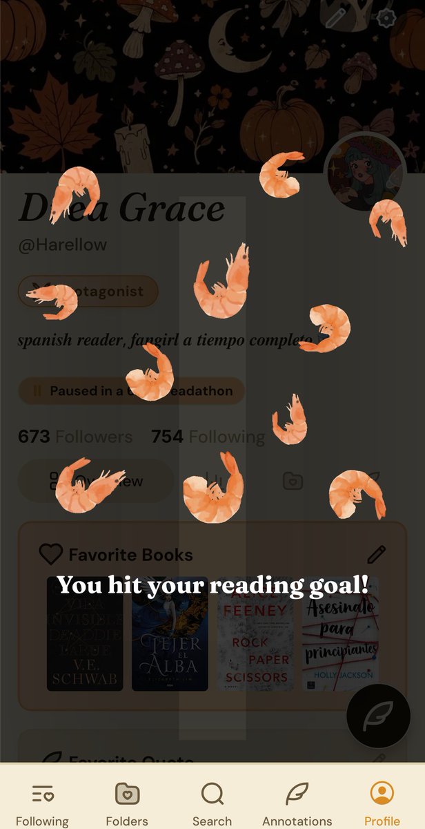 Harellow's tweet photo. I got the shrimp, omg https://t.co/C83RDtESGc