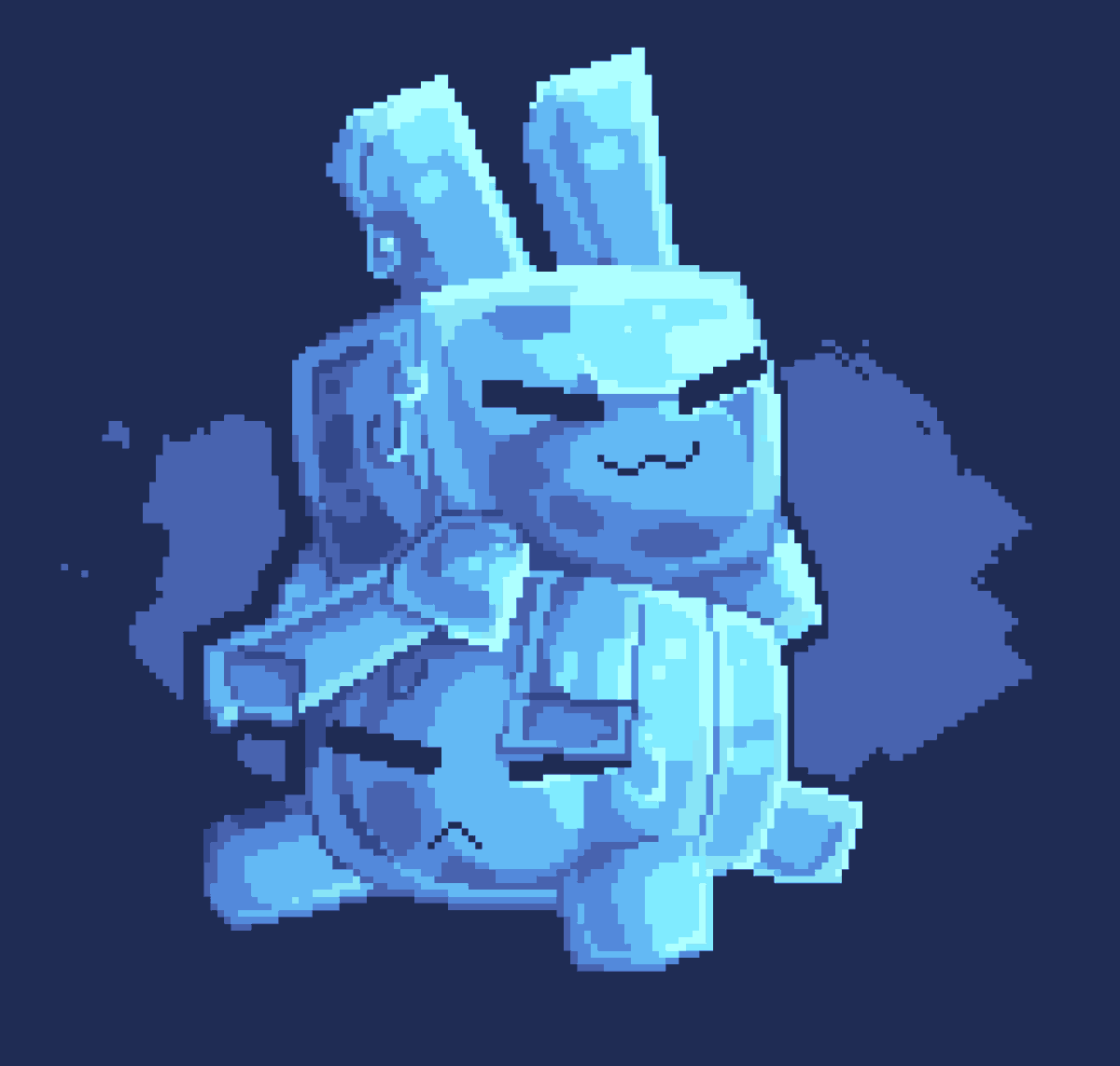 VenXev's tweet photo. Minecraft Sift Bunniesss 💙💙💙 https://t.co/7I44sYGzCi