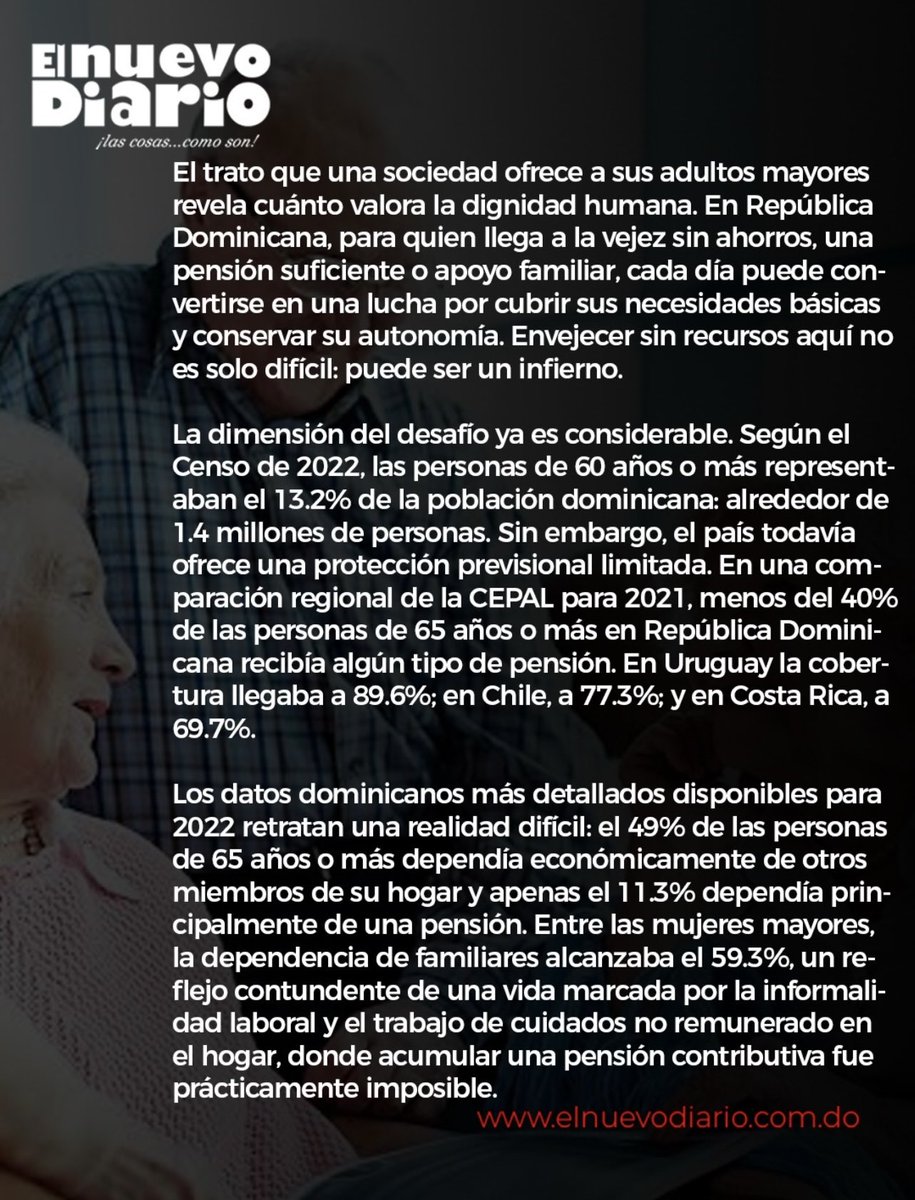 elnuevodiariord's tweet photo. #Opinión | Te invitamos a leer este artículo de Elvin Castillo.
#ElNuevoDiarioRD https://t.co/fKJjOCd7Qz