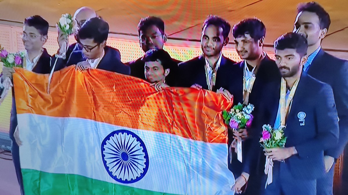 Peoplevoice2000's tweet photo. @TheKhelIndia @PMOIndia @narendramodi

India won the Silver in Chess Olymbiad 2026 and Indian Womans team won the Bronze...

Please invite them to the Delhi

Great Achievement. Jai hind 

 @rashtrapatibhvn @grok https://t.co/lj8X4qOg8m
