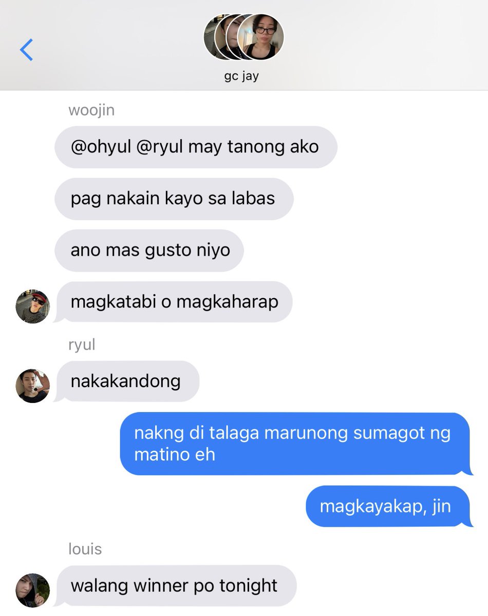 wydyulz's tweet photo. — #2yulz 

ah mali ba? https://t.co/F5CLyGYFsp