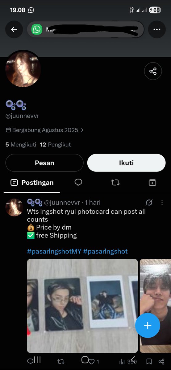 Iyourboost's tweet photo. Ga habis pikir dh heran, cepet sadar deh ya, buat semuanya lebih hati hati lahi ya ternyata dh seliweran ni orang‼️

#scam #wts #wtb #ohyul #jajankpop
#pasarShotties #shotties #coer https://t.co/hDC8htSlZi