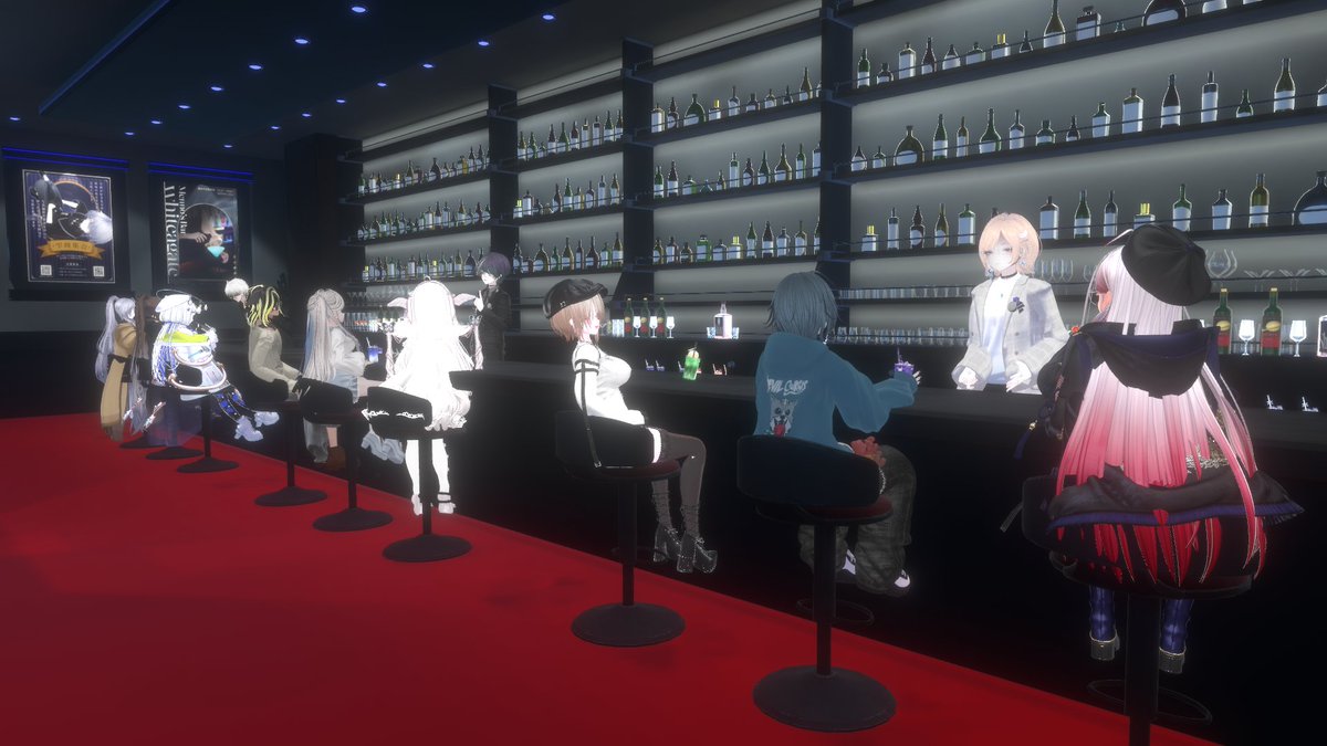 shizune_bar's tweet photo. 昨夜は第2回雫峰Barプレオープンにお越しいただき、誠にありがとうございました！

皆様と楽しい時間を過ごすことができ、キャスト一同とても嬉しく思っております✨

改めまして、第2回雫峰Barプレオープンへお越しいただき、本当にありがとうございました！

#雫峰Bar #雫峰3D #VRCイベント https://t.co/kAfDFOs0fL