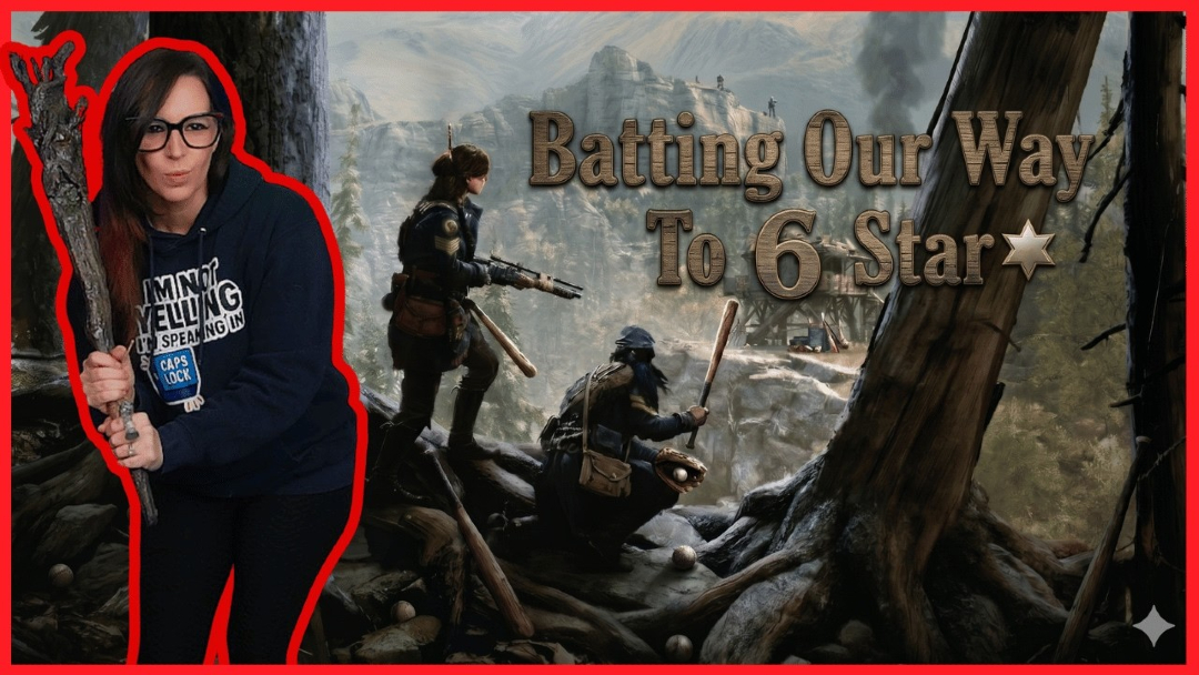 karebearxp's tweet photo. Swinging our bat and hoping it sticks. (pun cause its a branch) lol Slowly making our way to 8k bat kills. Come cheer up on 🤠🤝 🔴 LIVE NOW

#HuntShowdown #bearruth #ExtractionShooter #Gaming #CoOp https://t.co/wuH6lYGVyl
