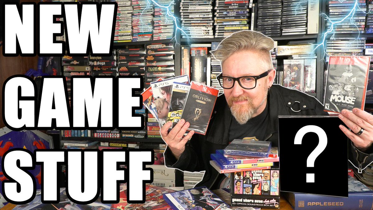 HCGSHOW's tweet photo. NEW GAME STUFF 90 (Crazy pickups!) - Happy Console Gamer
 https://t.co/RlobXPHCR2 https://t.co/bL65MB8kAX