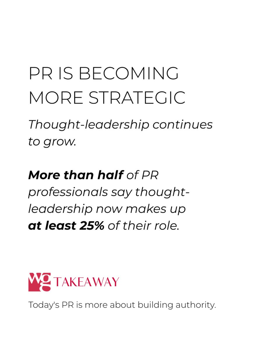 KeriHeirentc4's tweet photo. PR is evolving faster than ever. Agencies and brands that embrace AI while preserving authentic storytelling will lead the way. Which trend will have the biggest impact on PR next year? Save this for your next strategy session. https://t.co/MKY202VDrC
