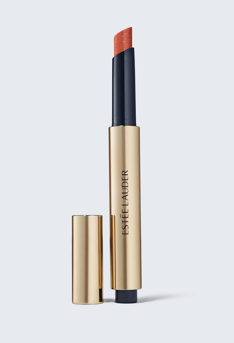 davelackie's tweet photo. If you love lip gloss, you might want to check out Lauder's NEW Melt-On Shimmerstick Lip Gloss. It's a high-shine formula with a lip-plumping effect - available in four shades. This is shade 415 Sparkling Bellini. https://t.co/gWv3Dzrg5h