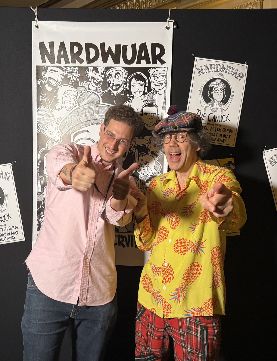 TheMrWavvy's tweet photo. Student + Sensei. @nardwuar https://t.co/SbW7GxfX08
