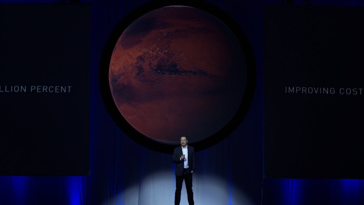 ErnestCalFab's tweet photo. 10 AÑOS DE STARSHIP
Hace 10 años Elon presentó al mundo el ITS (Interplanetary Transportation System) un cohete inmenso 100% reutilizable para colonizar el sistema solar.
Esta nave evolucionó hasta convertirse en Starship, que mañana por primera vez alcanzará la órbita.
🚀🚀🚀 https://t.co/yGecF70neg