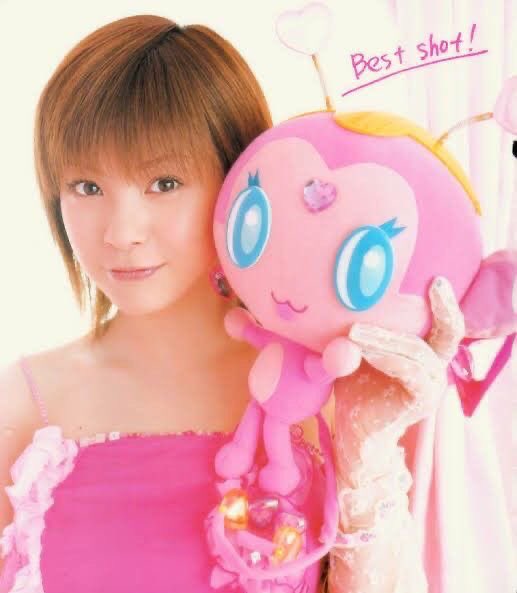 thepinkernet's tweet photo. aya matsuura (松浦亜弥) &amp; her sanrio character, ayankey (2003) https://t.co/AY9cVvM6dE