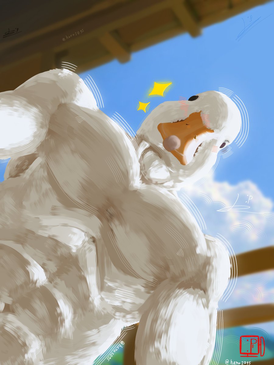 Hero2D95's tweet photo. DUCK 🪿 ( digital art ) 
From Idea to Final 

Art, No AI Used 🚫, Real Artist, Funny Drawing, Art Sharing, Art Editing, Funny Art
 #art #artist #drawing #funny #digitalart #funnyart #noAI #animal https://t.co/cE06CYgVd3