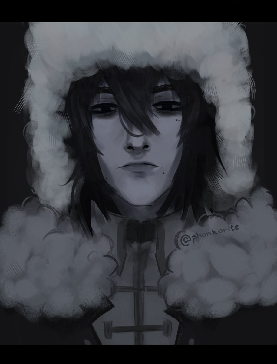 phonkorite's tweet photo. finally drew in the art style i wanted to manifest for years🙏🙏 

#fyodor #bsd #fyodorbsd #art #painting #ibispaintx #bungoustraydogs #fanart #anime #manga https://t.co/hliiEVigN3