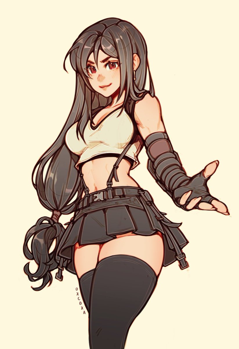 oxcoxa's tweet photo. Tifa Lockhart (Final Fantasy VII Rebirth) 🤍 

I will try her in Street Fighter 6 next year https://t.co/u8Lr4QDyaQ