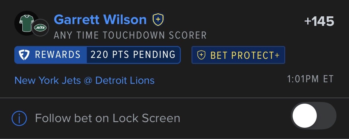 Hitormissgang2's tweet photo. Straight of the day 🏈

5 we need 6 today 

GL if tailing … 💰

#GamblingX #NFL #Fanduel #GamblingCommunity https://t.co/CSyZYMvEQX