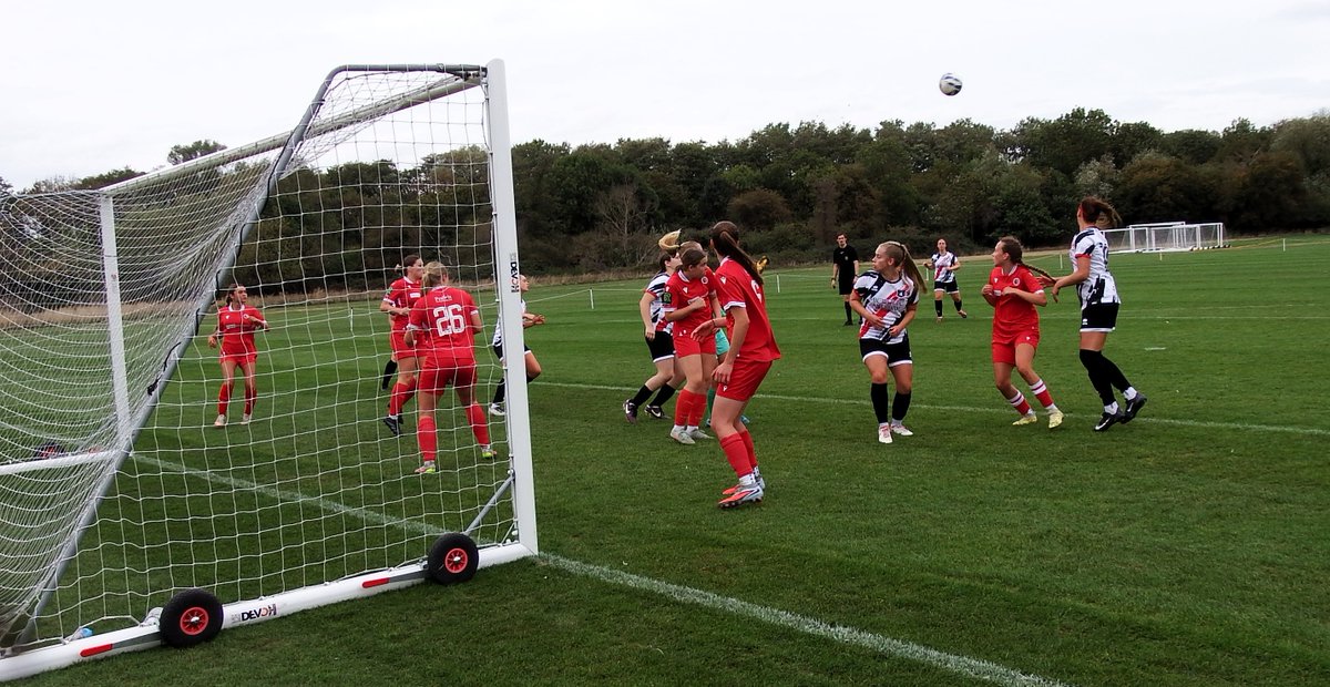 overtimer's tweet photo. Unexpected new ground today after my game got called off late. I'm at Hutton's brand new facility just 5 minutes from my house to see @WroxhamWomen comfortably through 6-0 in the League Cup.
Pic 1 - goal no. 6 scored by Maddie Green https://t.co/XWQuVbvFkM