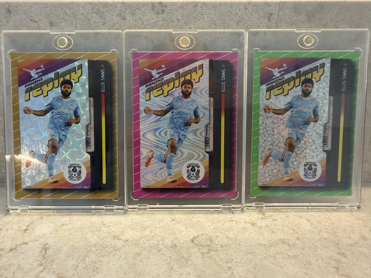 JakesCovCards's tweet photo. Ellis Simms Rainbow collection #PUSB #Panini https://t.co/mkAIWcE0ty