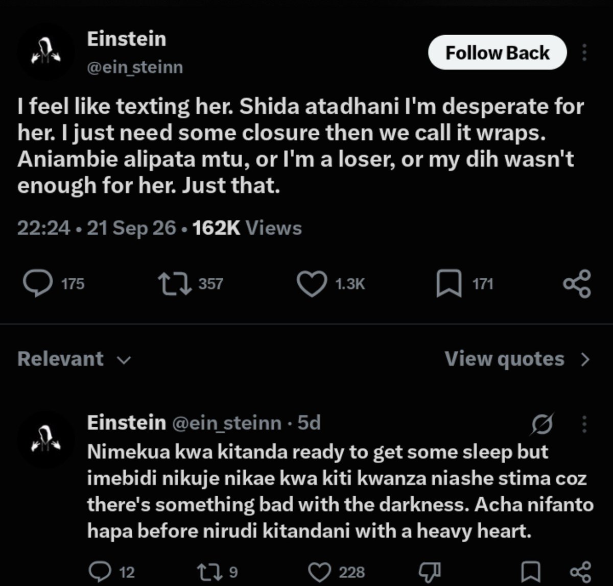 mfsvlly's tweet photo. Homie si unaona eventually ulimegewa. Do you know why? Because the nigga she's with saw the hoe in her while you saw a queen in her. Saa hii anapewa indomie na bangi za Juja before getting dust knocked out of her pussy https://t.co/WWLXW9hzu3