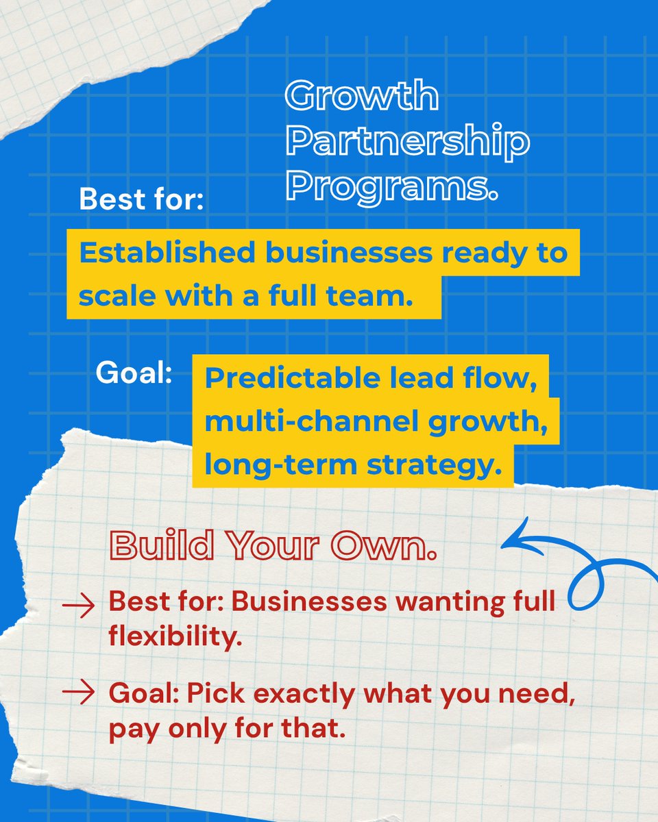 NearMe77095's tweet photo. Not sure which Near Me program is right for your business? 🤔 

Local Business Programs — for businesses building visibility.
Growth Partnership — for businesses ready to scale.
Build Your Own — for businesses that want full flexibility.

Not sure? We’ll tell you, free site audit, no pressure.
Swipe to see the breakdown. 👉

#NearMeMarketing #HomeServiceMarketing #LocalSEO #ContractorMarketing