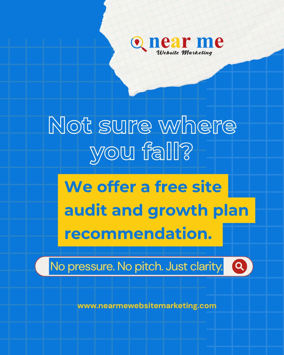 NearMe77095's tweet photo. Not sure which Near Me program is right for your business? 🤔 

Local Business Programs — for businesses building visibility.
Growth Partnership — for businesses ready to scale.
Build Your Own — for businesses that want full flexibility.

Not sure? We’ll tell you, free site audit, no pressure.
Swipe to see the breakdown. 👉

#NearMeMarketing #HomeServiceMarketing #LocalSEO #ContractorMarketing