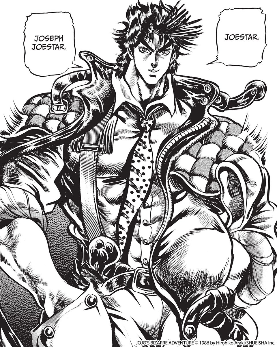 VIZMedia's tweet photo. Happy birthday to Himseph Himstar! Some of the most creative energy you could hope for in a bloodline! (Real name Joeseph Joestar, for legal purposes this is needed) 🌟 https://t.co/7RqAmPoWhh