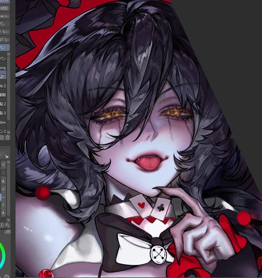 syaden8's tweet photo. comm wip. really love how i render the hair here ❤️ https://t.co/HoEgiPt4cX