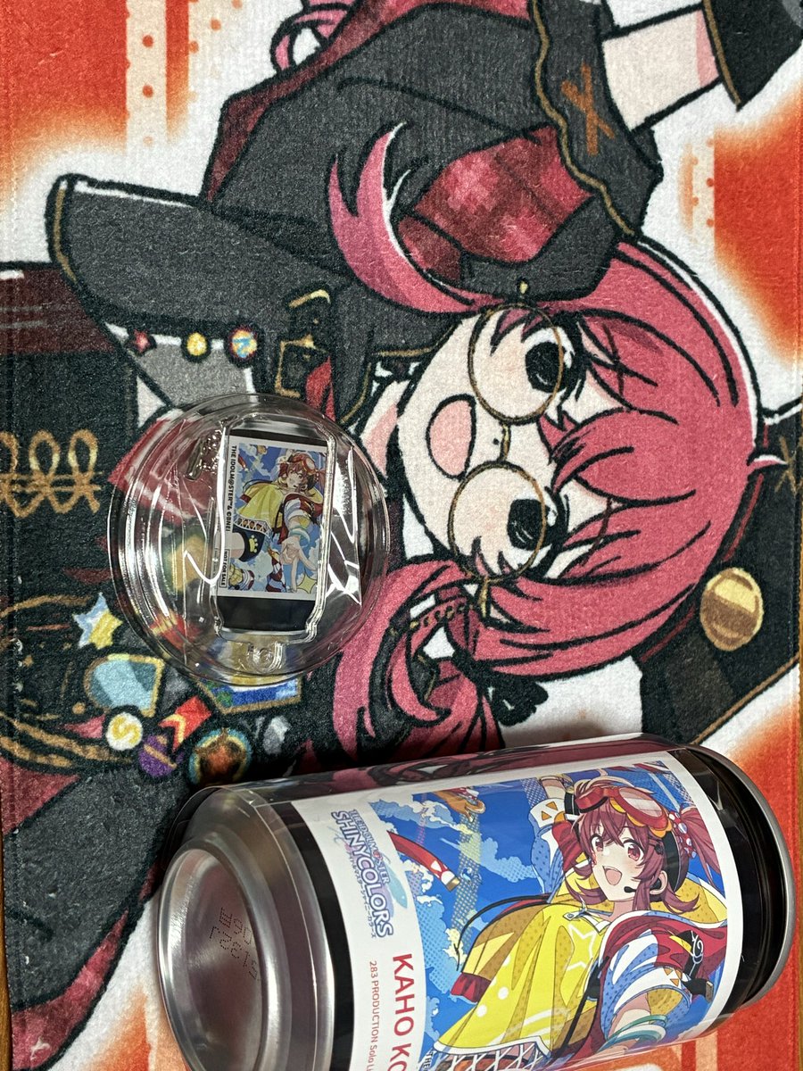 den_chun's tweet photo. ちょこ先輩のラベル缶と果穂を交換してくれたPさん、ありがとうございました。大切にします🙏
#シャニソロMSP_day2 https://t.co/T3DN4QQSNn