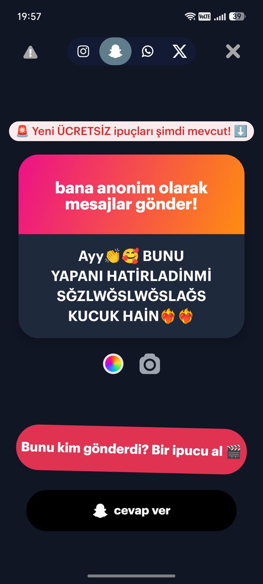 ayssalll's tweet photo. bilmem kimsin
sen saka yapiosun
#GünNes
?hayir https://t.co/6fdbKt1syY