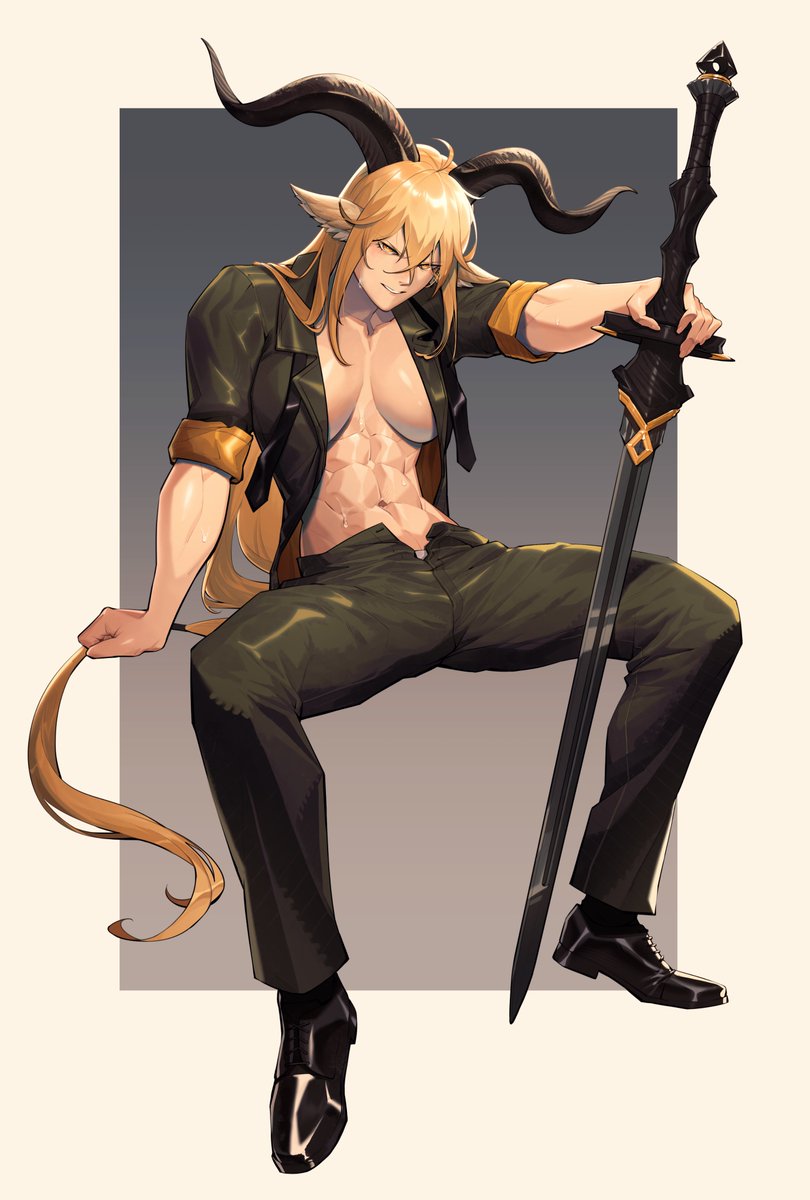 kimmy_tsunami's tweet photo. [Commission] Degenbrecher with open shirt 🙈
#明日方舟 #Arknights https://t.co/u5PZmvVCJl