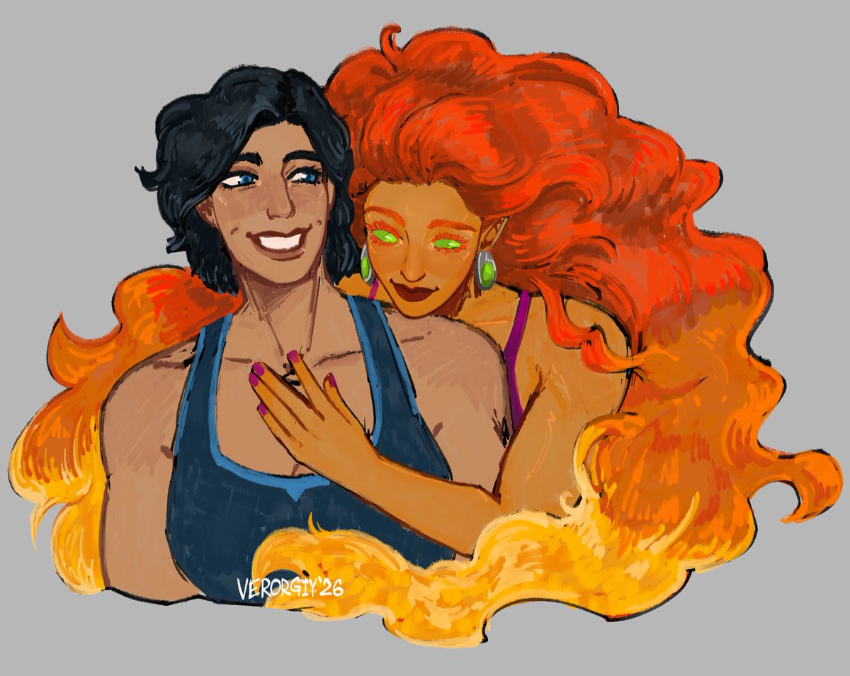 verorgiy's tweet photo. fem dick & kory doodle 💞
#dctwt #dcfanart #nightwing #starfire #dickgrayson #dickory https://t.co/iUp3Fc3XV4