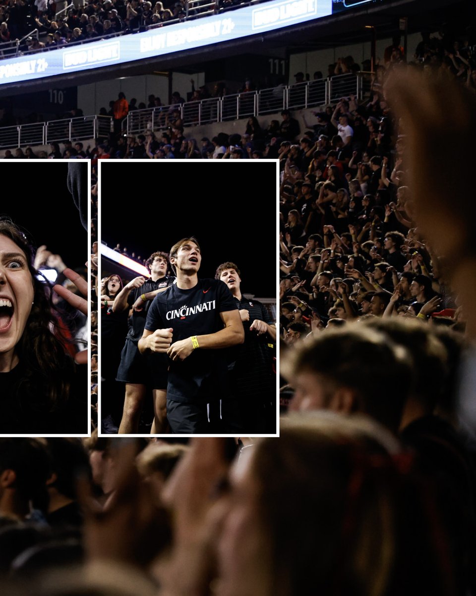 GoBEARCATS's tweet photo. Nippert looked good last night. 😍 https://t.co/5GsMNgM8UJ