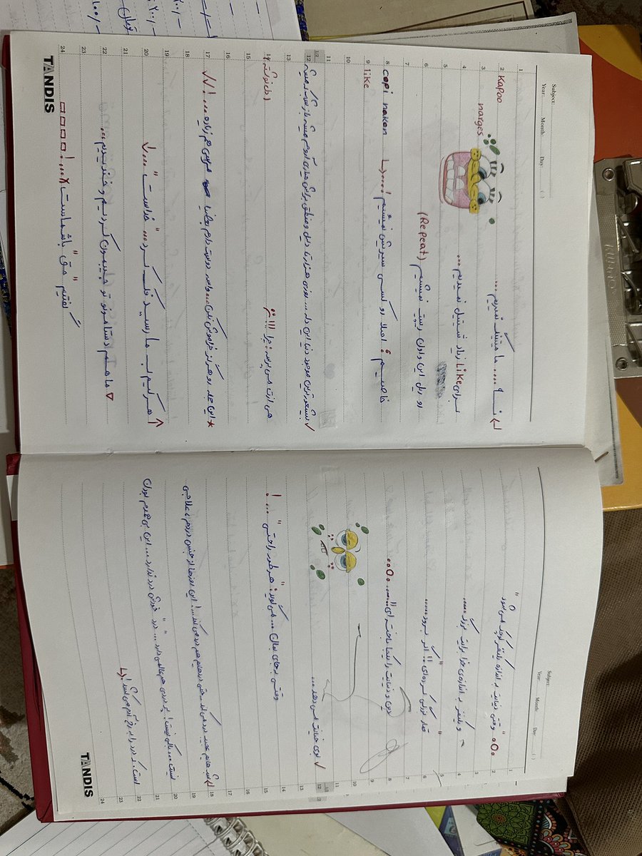 callmekapoo's tweet photo. زمانی که کانالای تلگرام نبودن که توش تکست بنویسن من از این دفترا داشتم، تازه استیکرم میکشیدم 😅
بنظرتون مال چه سالیه؟ https://t.co/d7VA4lcoJN