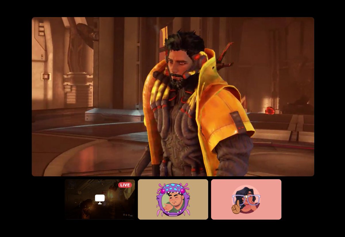Parasotti's tweet photo. I finally got my boyfriend to play the new war quest and like 

sir why is your drifter hot lemme hit-- https://t.co/g15Kd8kiTq