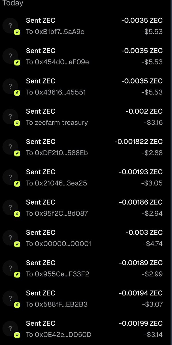 playzecfarm's tweet photo. Proof of payouts working. Refilling treasury https://t.co/ISENTc8AEm