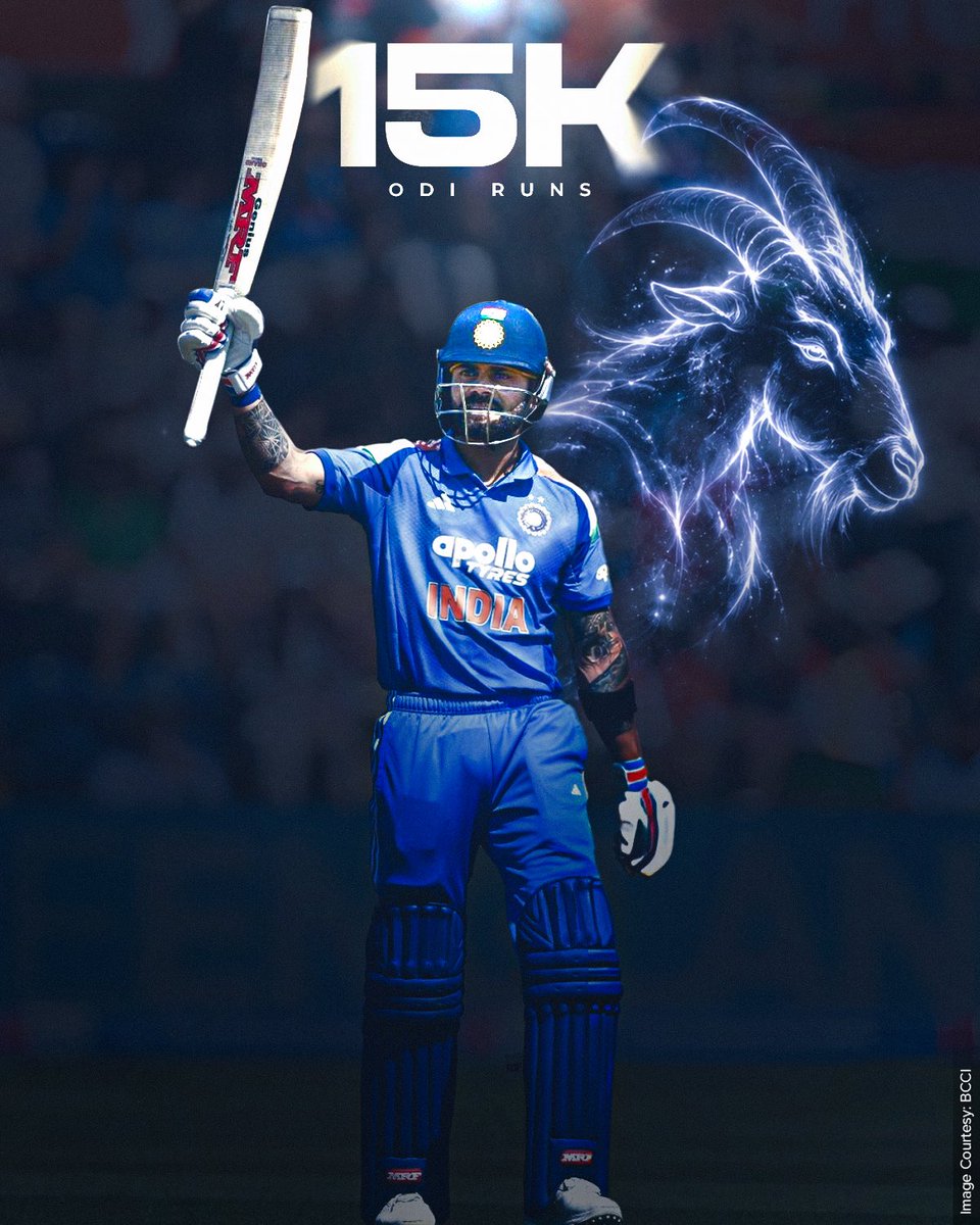 DelhiCapitals's tweet photo. You need to be either a GOD or a KING to enter the 15K club. Thankfully, 🇮🇳 have both. 🙇‍♂️ https://t.co/gPkDgs1fIL