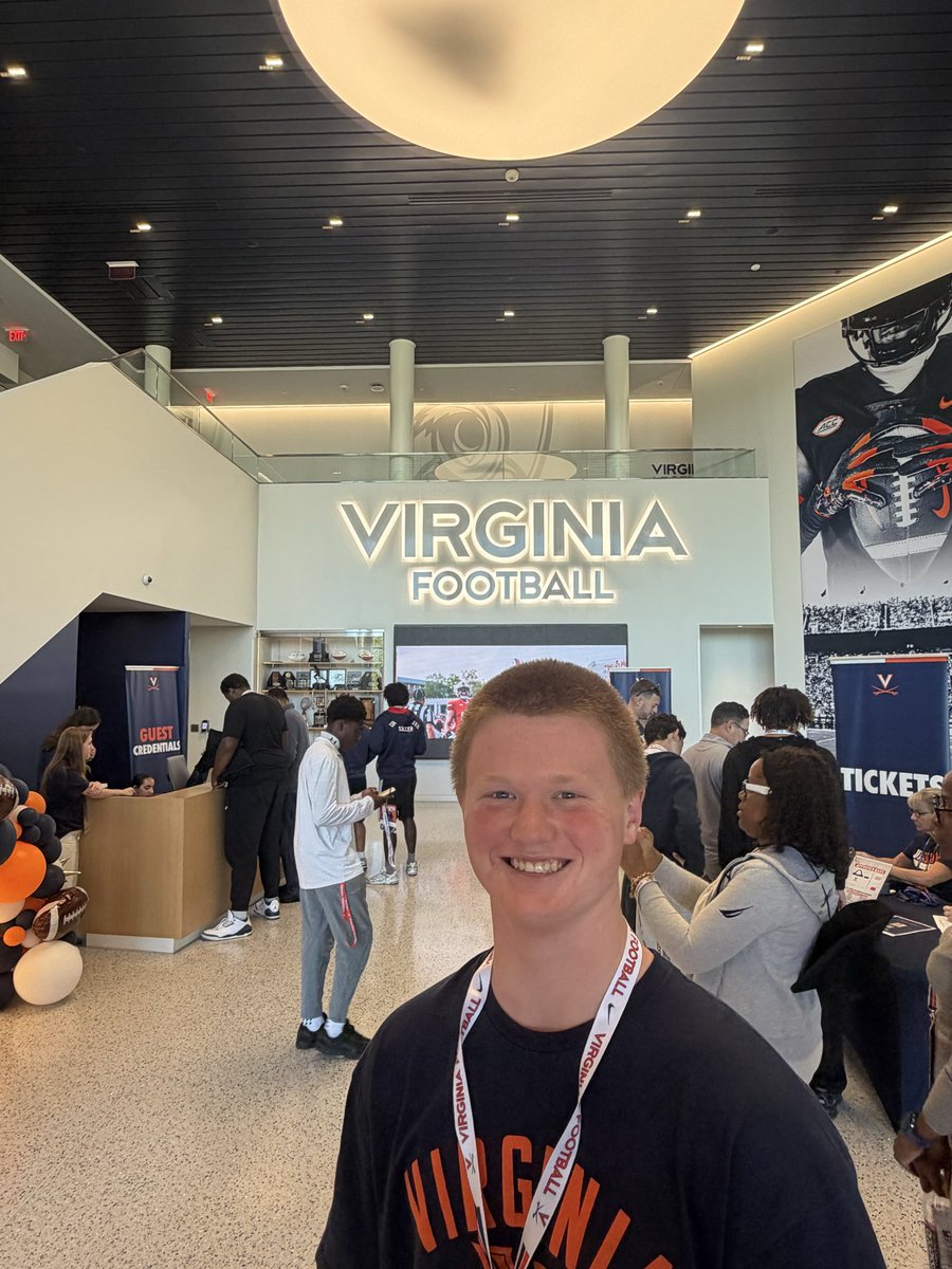 MaxwellRennoLS's tweet photo. Thank you @UVAFootball and @CoachBWolfe for the great game day experience. I’m looking forward to the next time. https://t.co/KdGUKygi4H
