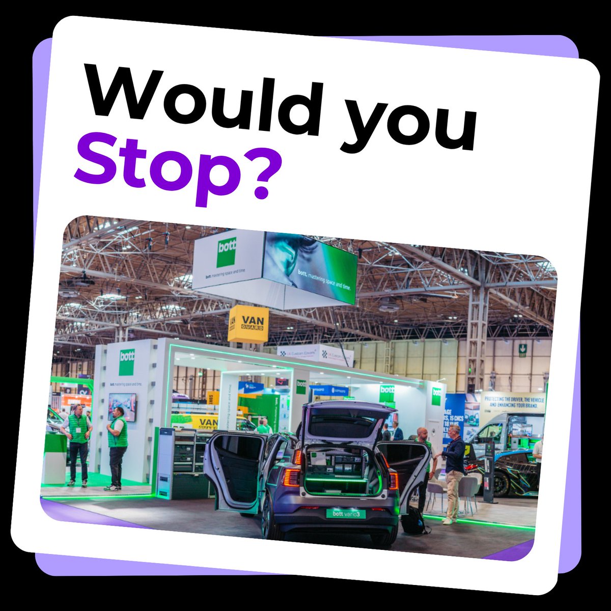 Apex_co_uk's tweet photo. Would you stop?👀
On a busy exhibition floor, you only have seconds to make an impression.
A great stand should catch attention, create curiosity and start conversations.
It’s not just about looking good. It’s about designing a space that works.
#ExhibitionDesign #StandDesign https://t.co/DDqRB8rWX3