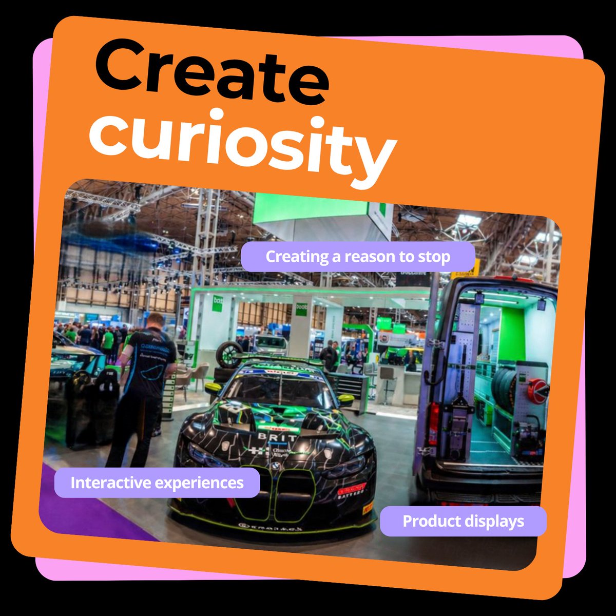 Apex_co_uk's tweet photo. Would you stop?👀
On a busy exhibition floor, you only have seconds to make an impression.
A great stand should catch attention, create curiosity and start conversations.
It’s not just about looking good. It’s about designing a space that works.
#ExhibitionDesign #StandDesign https://t.co/DDqRB8rWX3