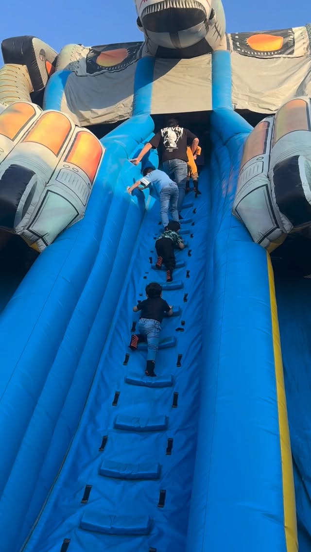 CythiaUelmrtek's tweet photo. Jumping zone day with the kids. Being a parent means matching their energy—no rest, no breaks, but their happiness makes it all worthwhile. https://t.co/H7oYXlxryx