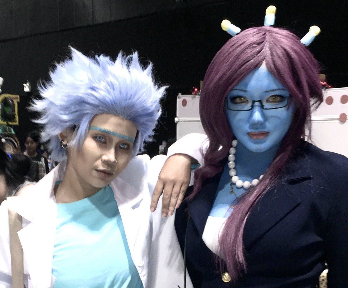 pingpinkpenis's tweet photo. unity cosplay!! #rickandmorty #cosplay #unity #moviescnv2026 https://t.co/j3HITjpEZR