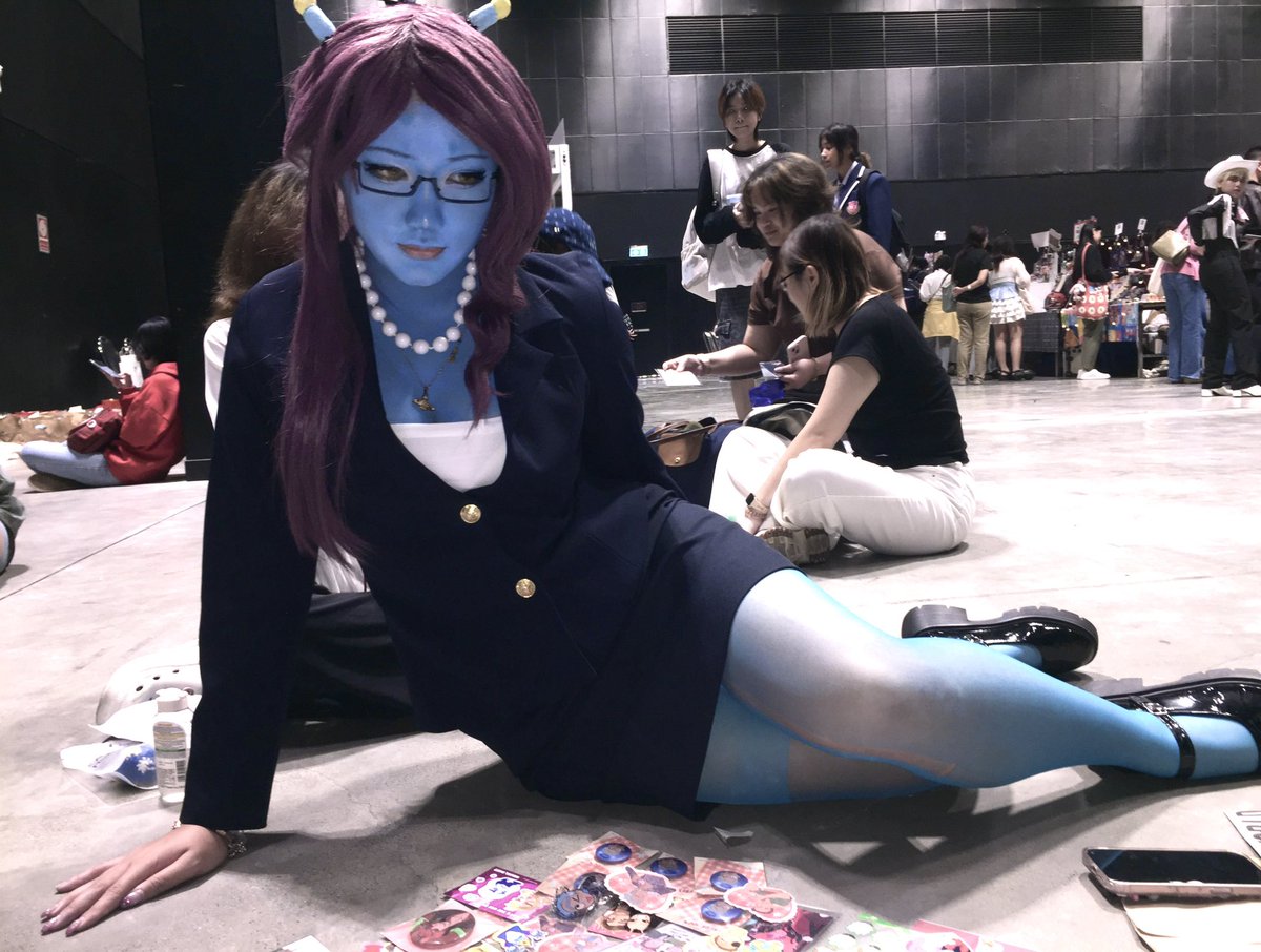 pingpinkpenis's tweet photo. unity cosplay!! #rickandmorty #cosplay #unity #moviescnv2026 https://t.co/j3HITjpEZR