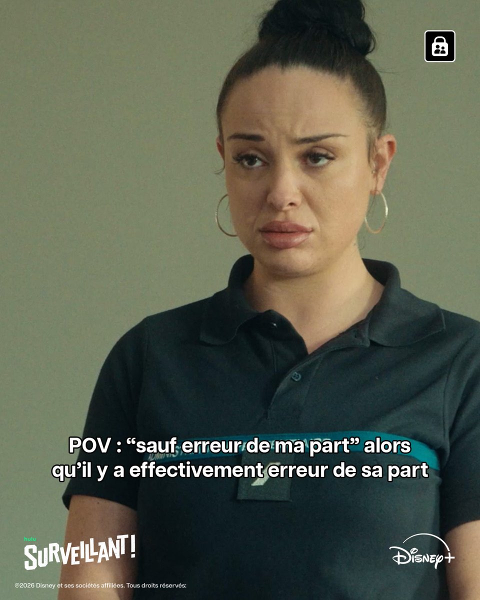 DisneyPlusFR's tweet photo. Le passif-agressif, ça vous parle ?

Retrouvez la série Surveillant! sur #DisneyPlus. https://t.co/487CUciyjc