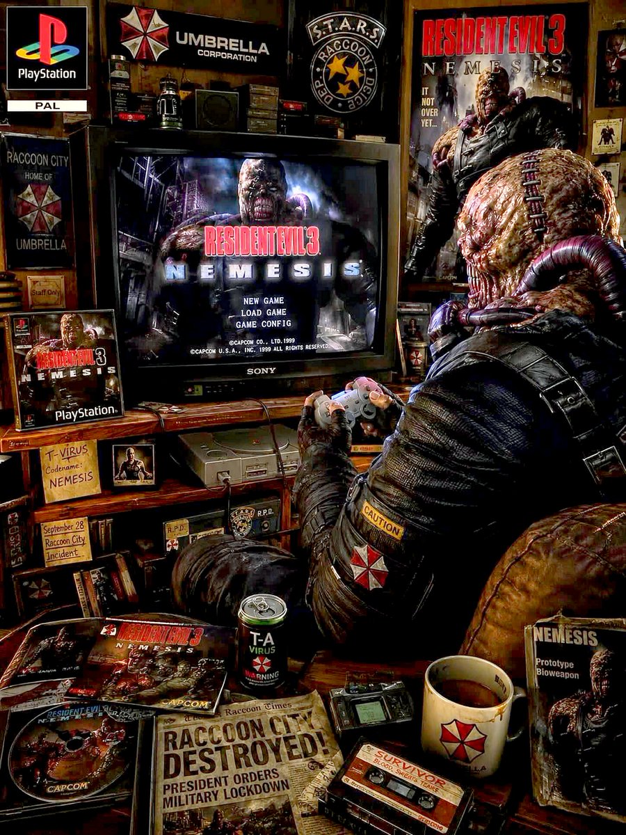 Hocine_19_82's tweet photo. 🔰Nemesis The Beast😱🩸He is The Nightmare of any S.T.A.R.S 🌟Squad Members especially Jill valentine💠 
🌟#residentevil #residentevil3 #nemesis #jillvalentine #JillValentine #JillValentineRE #ResidentEvil #ResidentEvil3 #ResidentEvilRemake #ResidentEvilFans #REFans #Capcom https://t.co/6r5d93bqUg