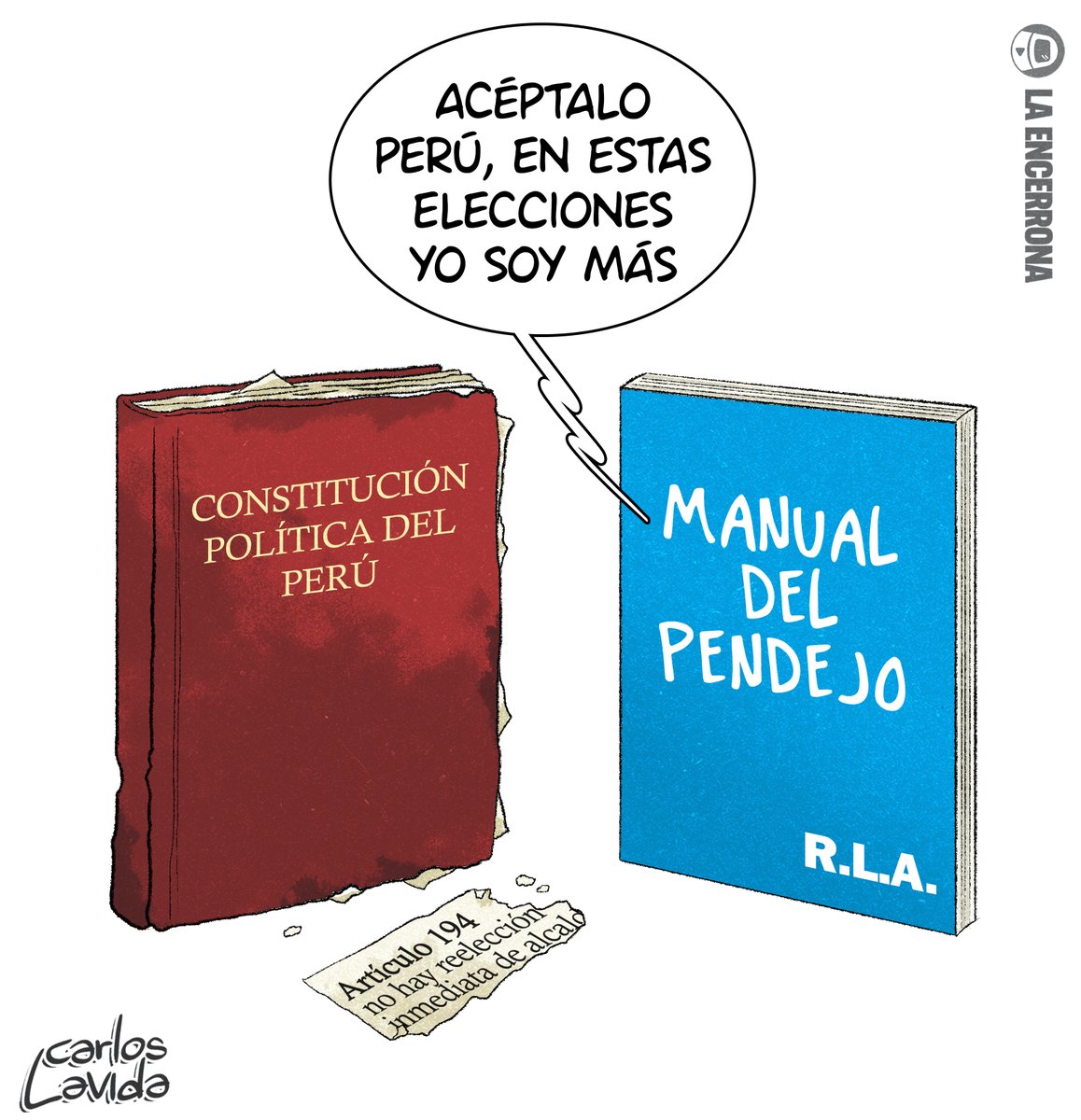 carlosLavida83's tweet photo. Mi viñeta para @laencerronaperu 
Síguenos para más caricaturas https://t.co/lB8XGD5DQW