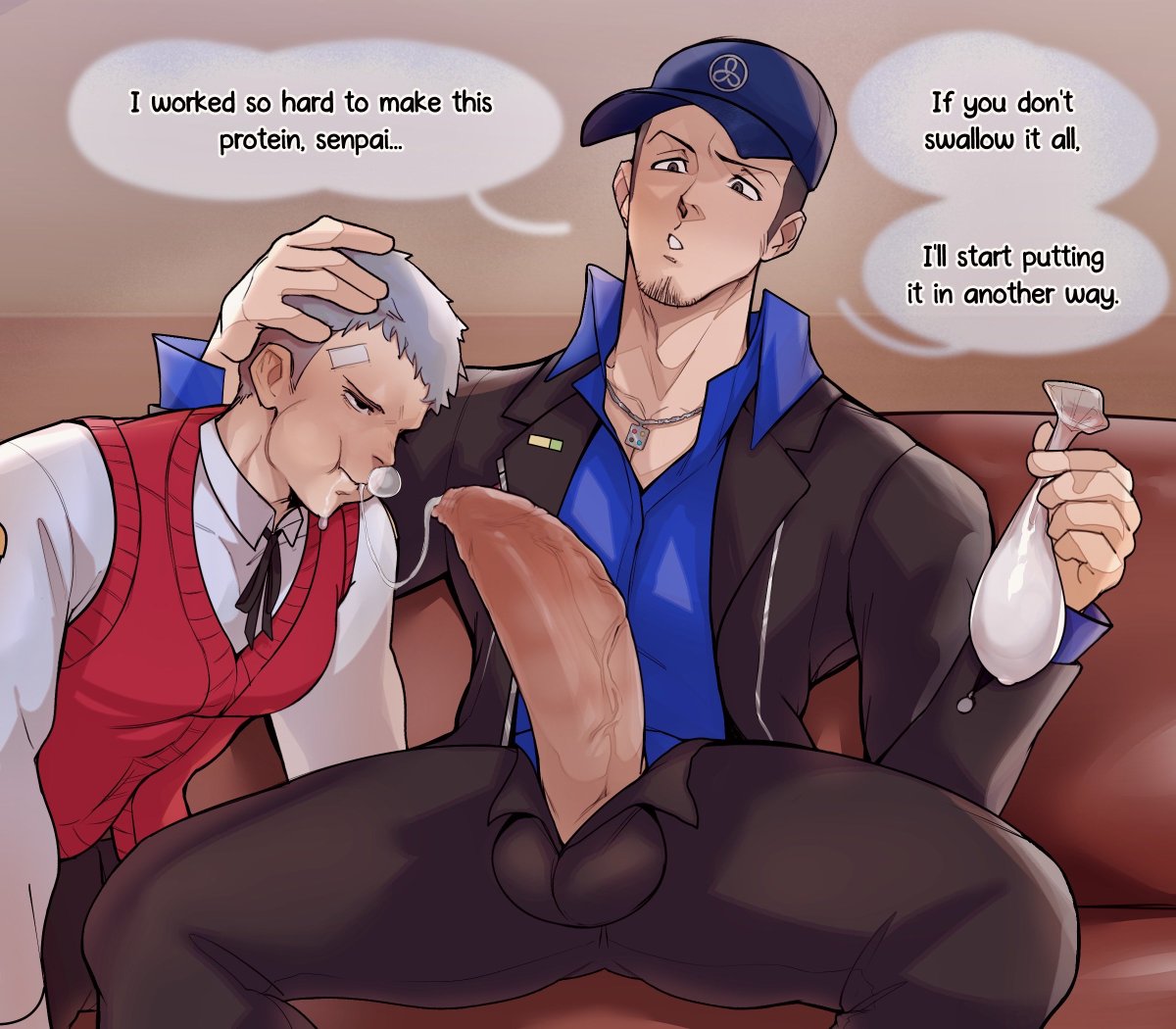 Scruffley's tweet photo. Some guest pieces I did for @kaitobaras's persona comic ᕕ( ͡° ͜ʖ ͡° )ᕗ https://t.co/faNFM8ZSz2