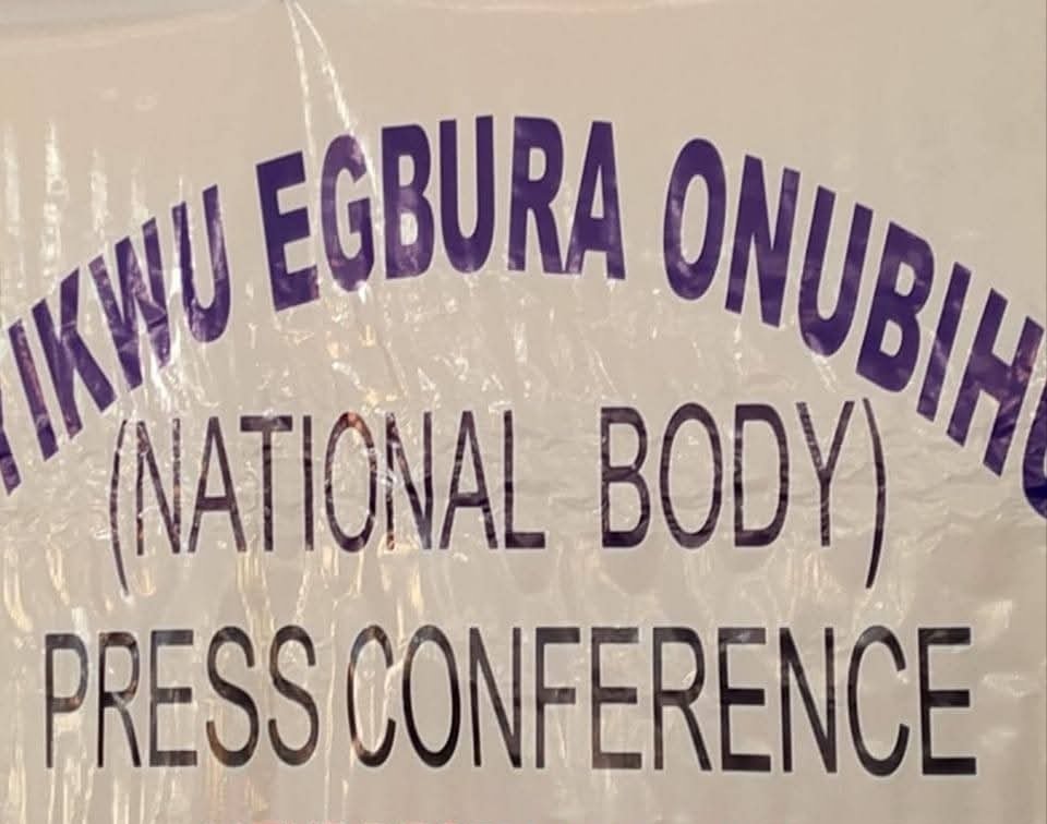 OsewuIbrahim's tweet photo. PRESS STATEMENT/POSITION PAPER
AFTERMATH OF THE KWARARAFA CONFERENCE - OUR OBSERVATIONS AS AYIKWU EGBURA

We, the Ayikwu Egbura Onubihu (National) observed the just concluded Kwararafa Conference, wish to make our position known for the sake of history and posterity. https://t.co/vVGVtICpiF