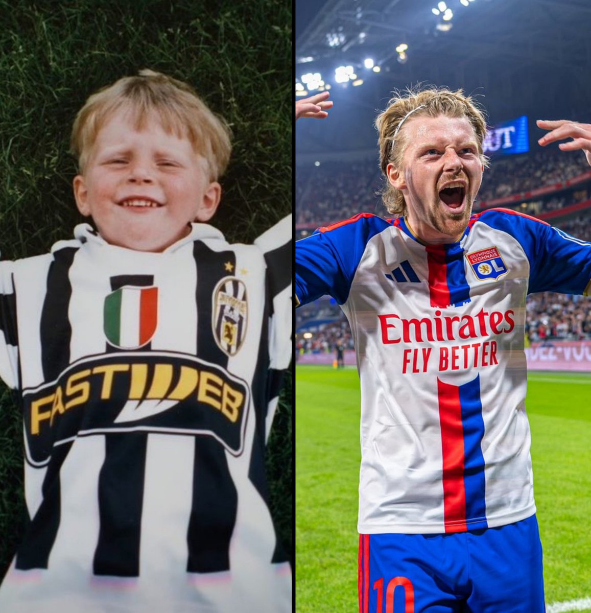 theFJEN's tweet photo. 🚨🇨🇿🗣️ Pavel Šulc (Lyon midfielder) to @SeznamZpravy:

“Juventus wanted to sign me this past summer. A club I dreamed of joining for a long time. When they contacted me, I was a bit shocked. A great club, a fantastic history, a beautiful stadium, Italy, and a strong Czech presence... It was exactly what my partner Natali and I wanted. 

However, the offer was too low and not attractive enough for Lyon to accept, so the deal couldn’t be completed.”
