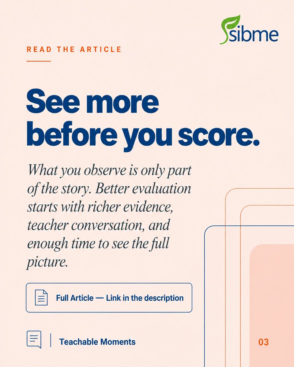 SibmeApp's tweet photo. See more before you score. https://t.co/uyrhRzY8uB

#AI #PD #K12 https://t.co/mmfKOJNgEF