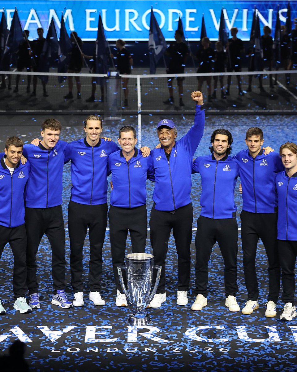 Photo of Team Europe. 
