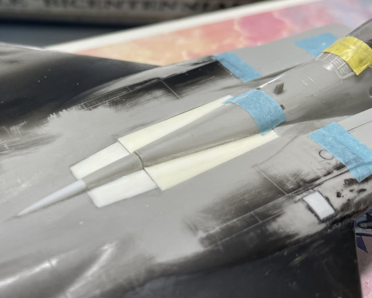takublock's tweet photo. ハセガワ72の凸版イーグルですよ

今回はTF-15の291号機を作成するので色々と資料を調べながら複座型の試作2号機を再現します

50年前の1976年10月に入間基地で開催された国際航空宇宙ショーで展示された機体を再現できれば幸いです〜何卒 https://t.co/DrGxtirlc4