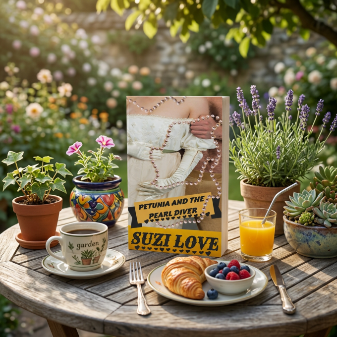 suzilove's tweet photo. For the pearl diver and Petunia a night at a London brothel could solve their problems. But walking away becomes impossible. #regencyromance #historicalmystery #historicaleroticromance
https://t.co/LW0v9rUPz1 https://t.co/IGvTAGKrLE